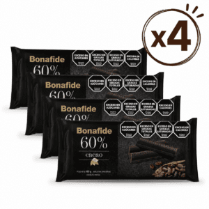 Tableta Cacao 60% 100gr x 4 und