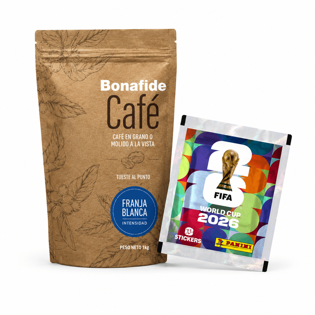 Promo Mundial - Café Franja Blanca