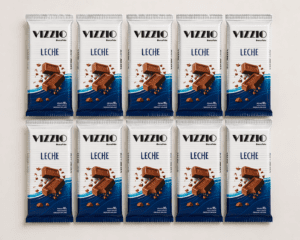 Tableta Vizzio Leche 90gr x 10 unidades