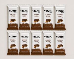 Promo tableta vizzio almendras 100 grs. x 10 unidades