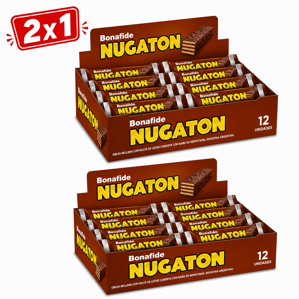 Promo 2x1 - Nugaton Leche