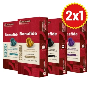 Promo 2X1 Caja de cápsulas Bonafide - Armá tu Mix (Compatibles Nespresso®)