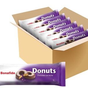 Caja Donuts Leche 24u x 78grs c/u