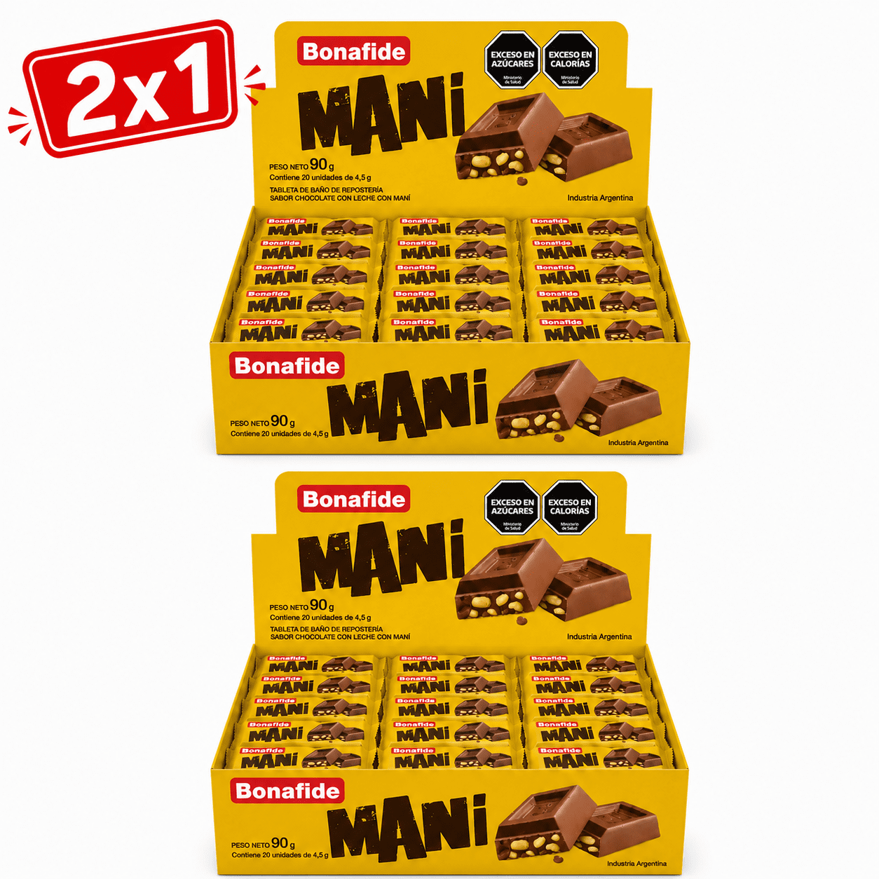 Promo 2x1 - Chocomani Bonafide x90 grs