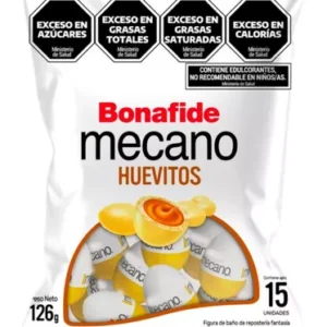 Caja x40 bolsas Huevos rellenos Mecano leche x67g