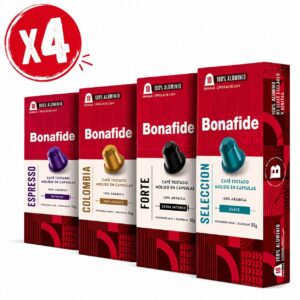 Promo Capsulas Bonafide x4 - (Compatibles Nespresso®)