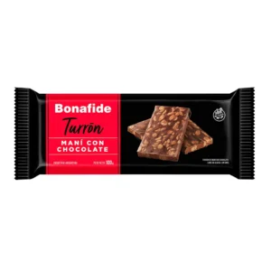 Turrón chocolate con maní x100 g